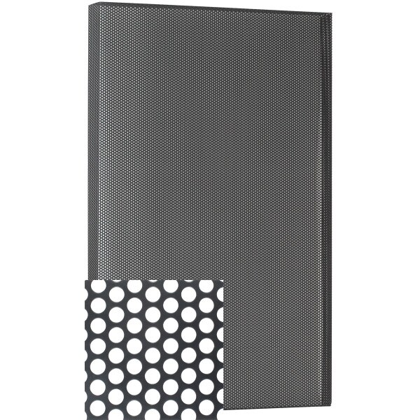 Main product image for Formed Metal Grille Pair with 8mm Round Holes - 15" x 262-882